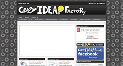 Desktop Screenshot of crazyideafactory.com
